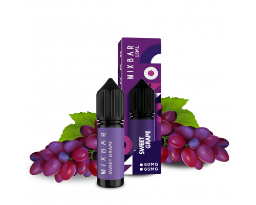 Сольова рідина Mix Bar Salt Sweet Grape 50 мг 15 мл