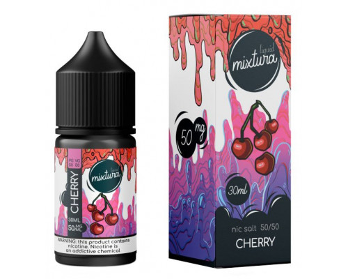 Сольова рідина Mixtura Cherry 30 мг 30 мл