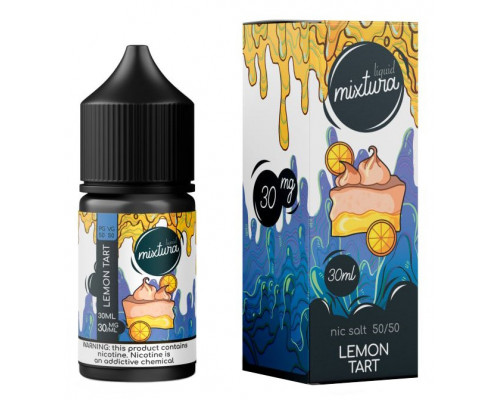 Сольова рідина Mixtura Lemon Tart 30 мг 30 мл