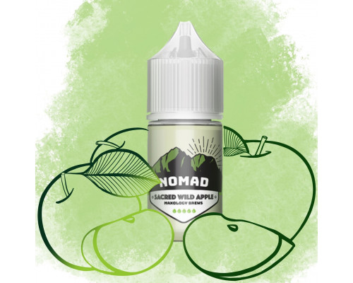 Сольова рідина NOMAD Salt Sacred Wild Apple 50 мг 30 мл