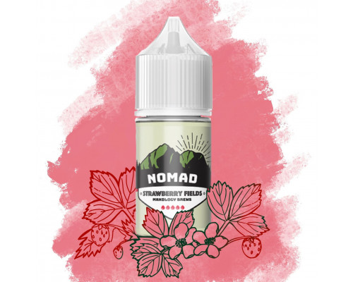 Сольова рідина NOMAD Salt Strawberry Fields 25 мг 30 мл