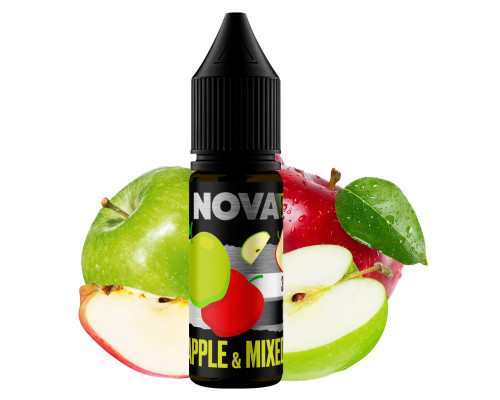 Сольова рідина Nova Salt Apple Mixed 30 мг 15 мл
