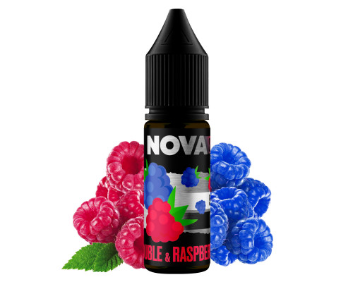 Сольова рідина Nova Salt Double Raspberry 30 мг 15 мл