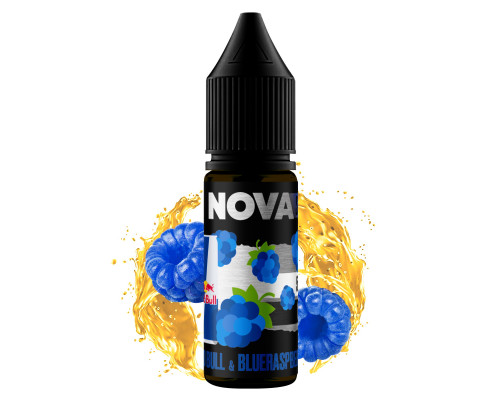 Сольова рідина Nova Salt RedBull BlueRaspberry 30 мг 15 мл