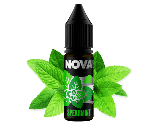 Сольова рідина Nova Salt Spearmint 30 мг 15 мл