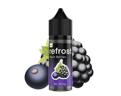 Сольова рідина Refrost Salt Black Berries 30 мг 15 мл