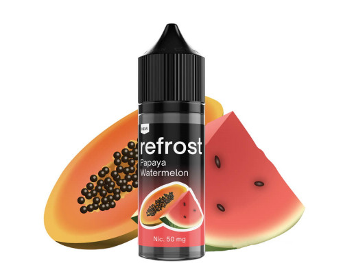 Сольова рідина Refrost Salt Papaya Watermelon 30 мг 15 мл