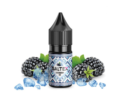 Сольова рідина Saltex UA Blackberry Ice 50 мг 10 мл