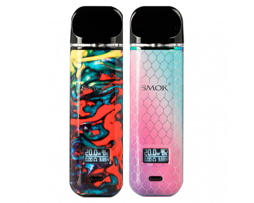 POD система Smok Novo X Pod Kit Black Stabilizing Wood