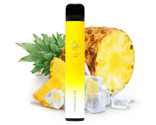 Одноразова Pod система Elf Bar 2000 Pineapple Ice 50 мг 1200 мАг
