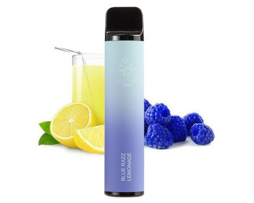 Одноразова Pod система Elf Bar 2500 Blue Razz Lemonade 50 мг 1400 мАг