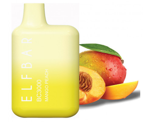 Одноразова Pod система Elf Bar BC3000 Mango Peach 50 мг 650 мАг