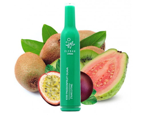 Одноразова Pod система Elf Bar CR500 Kiwi Passionfruit Guava 20 мг 400 мАг