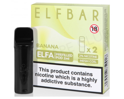 Заправлений картридж Elf Bar ELFA 4 мл Banana
