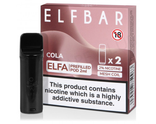 Заправлений картридж Elf Bar ELFA 4 мл Cola