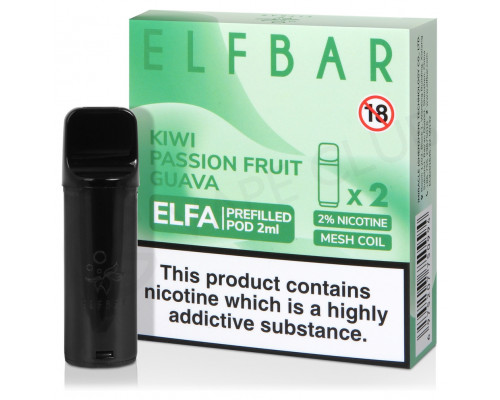 Заправлений картридж Elf Bar ELFA 4 мл Kiwi Passionfruit Guava