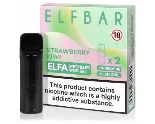 Заправлений картридж Elf Bar ELFA 4 мл Strawberry Kiwi
