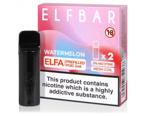 Заправлений картридж Elf Bar ELFA 4 мл Watermelon Ice