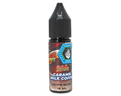 Сольова рідина Flamingo Salt Caramel Milk Coffee 35 мг 15 мл