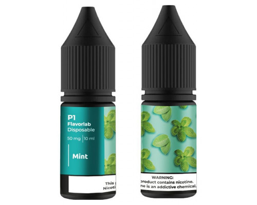 Солевая жидкость Flavorlab P1 Mint 50 мг 10 мл