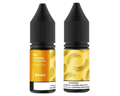 Сольова рідина Flavorlab P1 Salt Banana 50 мг 10 мл