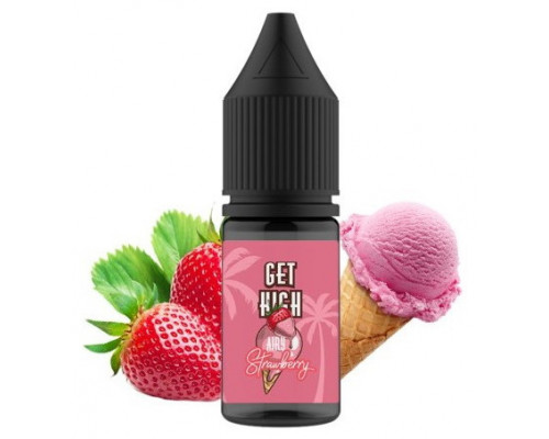 Сольова рідина Get High Salt Airy Strawberry 30 мг 10 мл