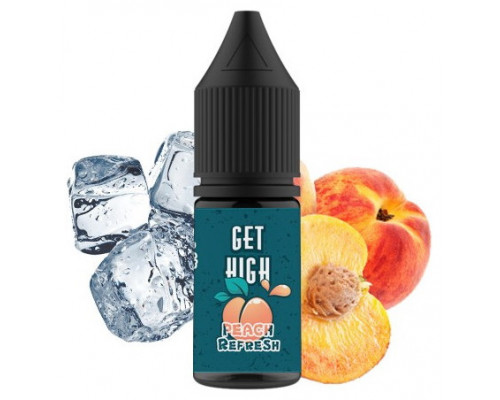 Сольова рідина Get High Salt Peach Refresh 30 мг 10 мл