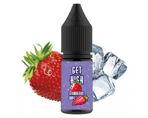 Сольова рідина Get High Salt Strawberry Wave 30 мг 10 мл