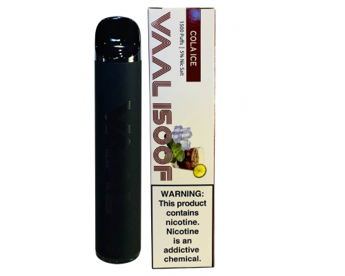 Одноразова Pod система Joyetech VAAL 1500 Cola Ice 50 мг 950 мАг