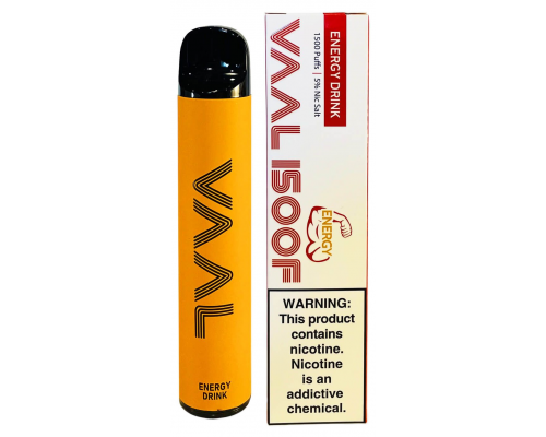 Одноразова Pod система Joyetech VAAL 1500 Energy Drink 50 мг 950 мАг