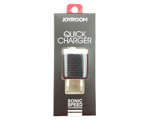 Мережевий зарядний пристрій JOYROOM WY-002 (5V/1A/1USB) Black