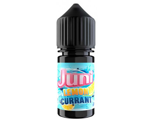 Сольова рідина Juni Lemon Currant 30 мг 30 мл