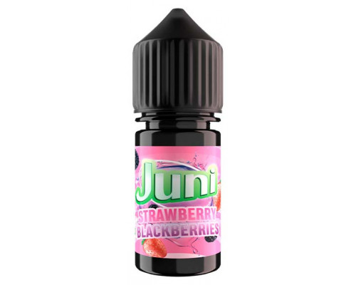 Сольова рідина Juni Strawberry Blackberries 30 мг 30 мл