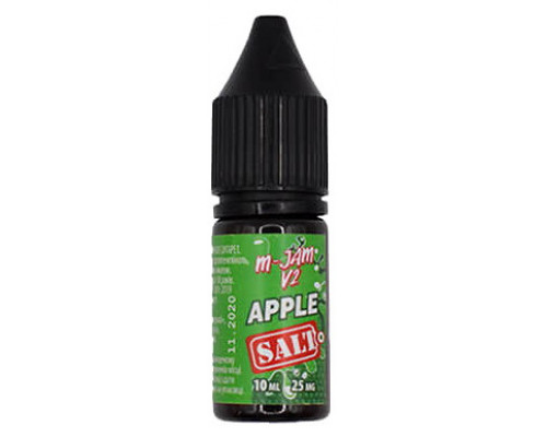 Сольова рідина M-Jam V2 Salt Apple 25 мг 10 мл