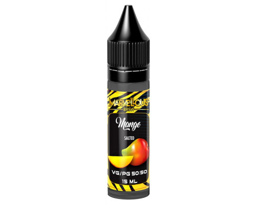 Сольова рідина Marvellous Brew Mango 35 мг 15 мл