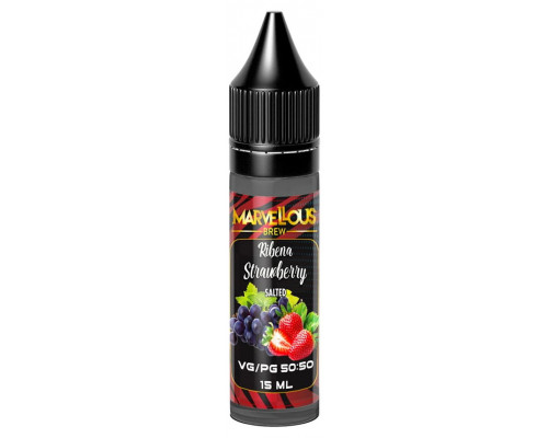 Сольова рідина Marvellous Brew Ribena Strawberry 35 мг 15 мл