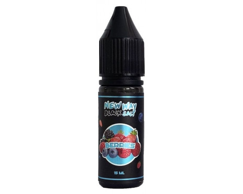 Солевая жидкость New Way Salt Black Berries 25 мг 15 мл