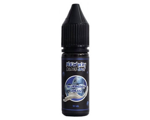 Сольова рідина New Way Salt Black Blueberry Cream 25 мг 15 мл