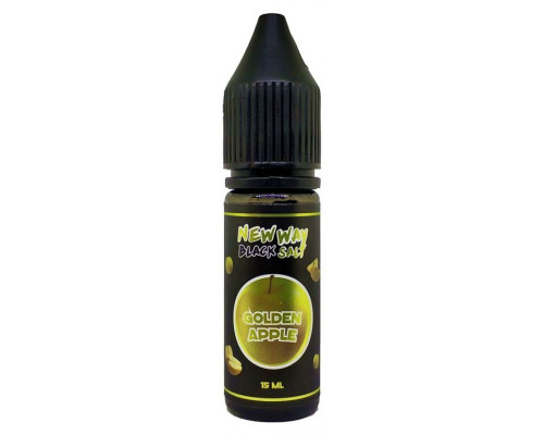 Сольова рідина New Way Salt Black Golden Apple 25 мг 15 мл