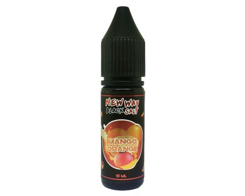 Сольова рідина New Way Salt Black Mango Orange 25 мг 15 мл