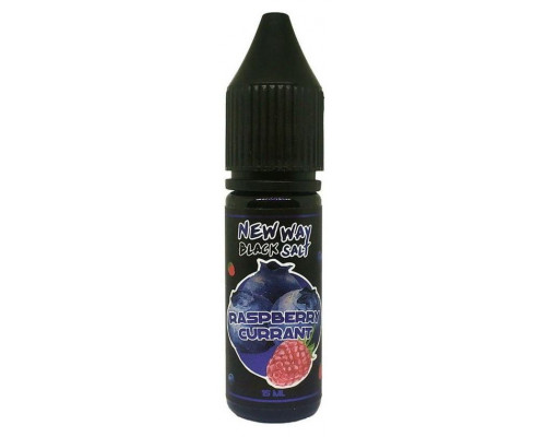 Сольова рідина New Way Salt Black Raspberry Currant 25 мг 15 мл