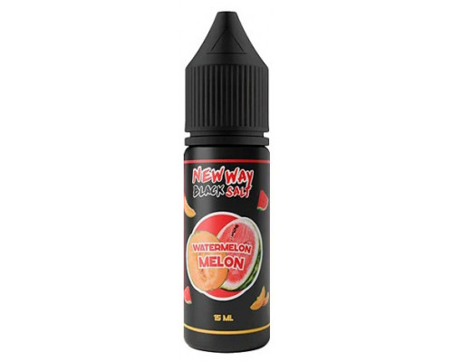 Сольова рідина New Way Salt Black Watermelon Melon 25 мг 15 мл