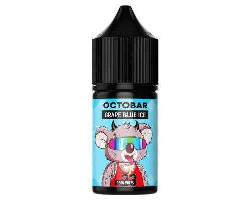 Сольова рідина Octobar Grape Blue Ice 50 мг 30 мл