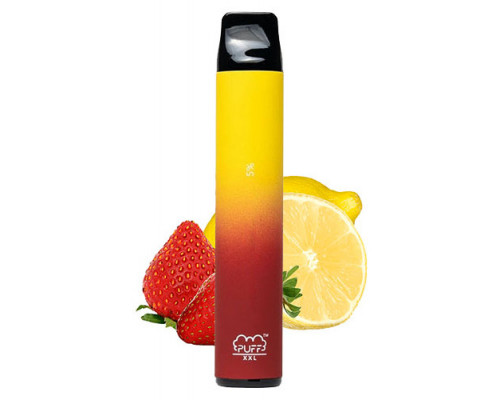 Одноразова Pod система Puff XXL 1600 Strawberry Lemonade 50 мг 1200 мАг