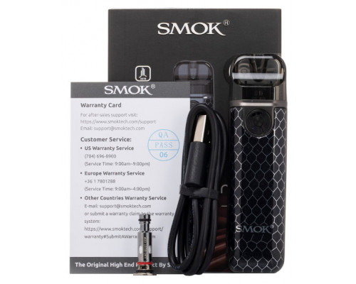 POD система Smok Novo 4 Mini Pod Kit Red Stabilizing Wood
