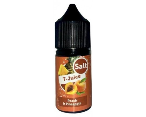 Сольова рідина T-Juice Salt Peach & Pineapple 50 мг 30 мл
