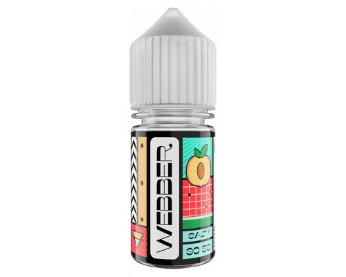 Сольова рідина Webber Salt Orange Peach 30 мг 30 мл