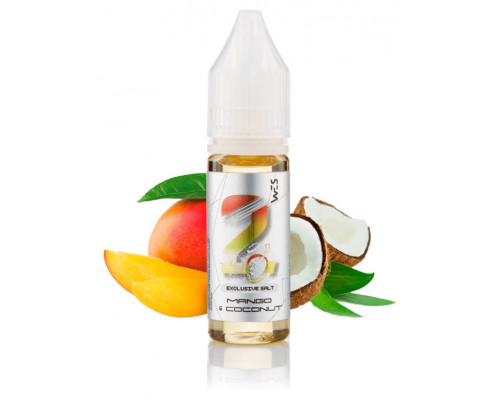Сольова рідина WES Silver Salt Mango Coconut 25 мг 15 мл