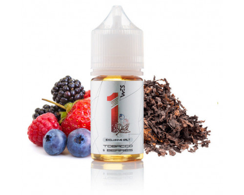 Солевая жидкость WES Silver Salt Tobacco Berries 25 мг 30 мл