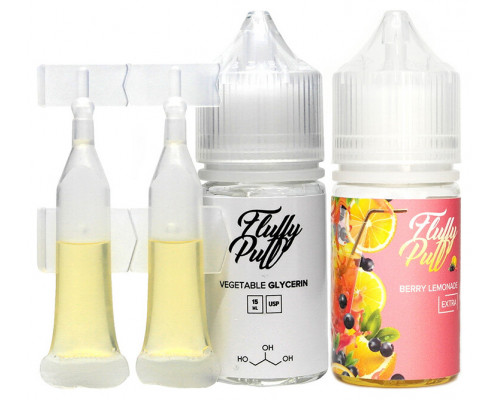 Набір для рідини Fluffy Puff Salt Berry Lemonade 50 мг 30 мл